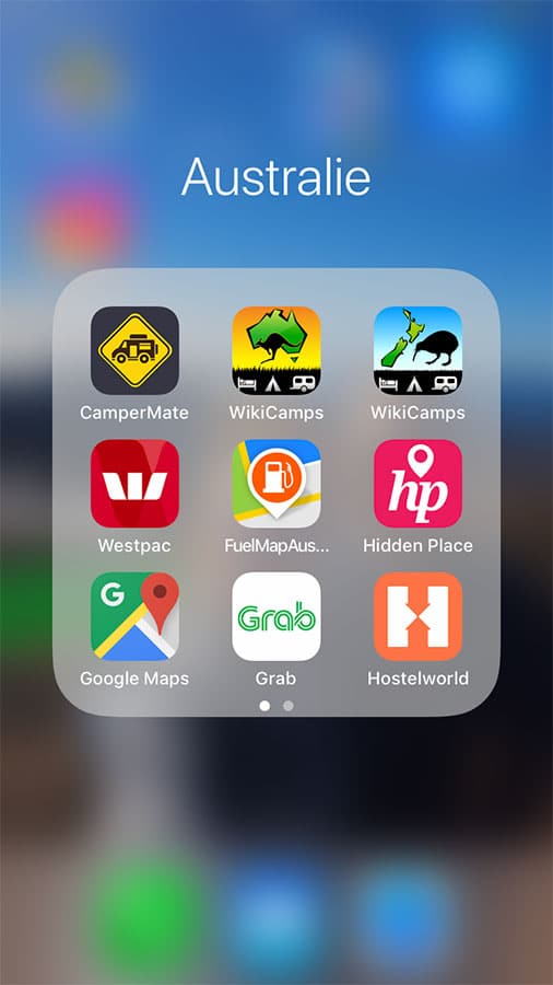 applis utiles voyage ou pvt