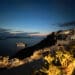 Fira coucher de soleil
