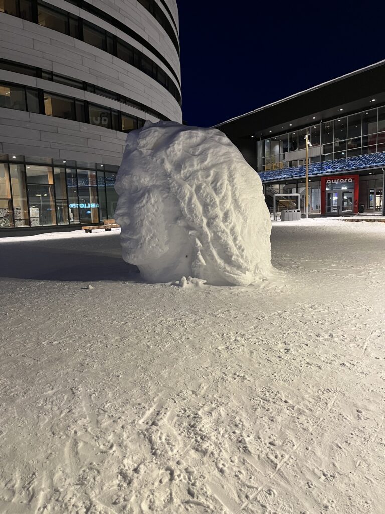 kiruna sculptures glace