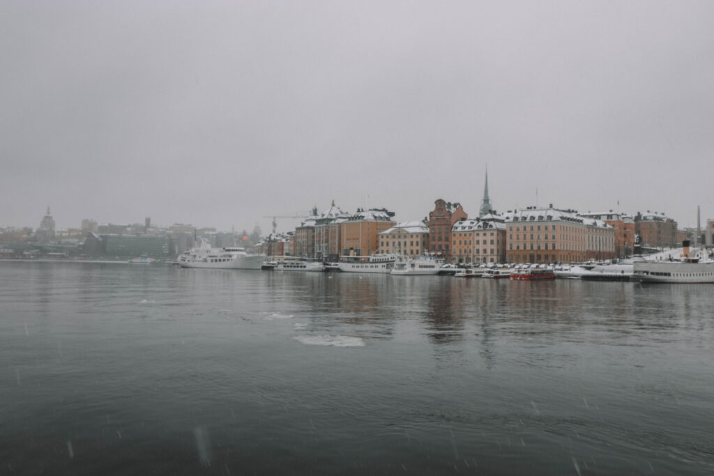 stockholm city trip croisière
