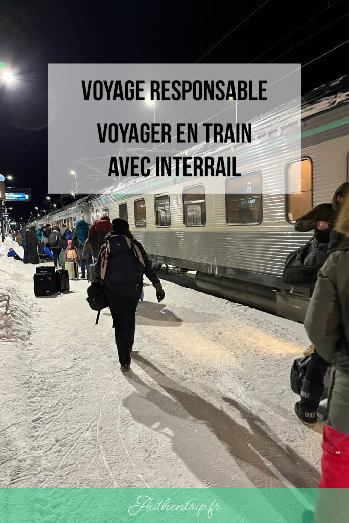 Voyager en train avec Interrail