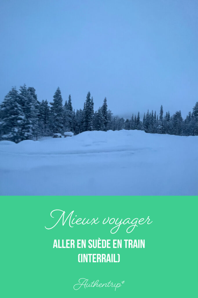 Mieux voyager : aller en Suède en train