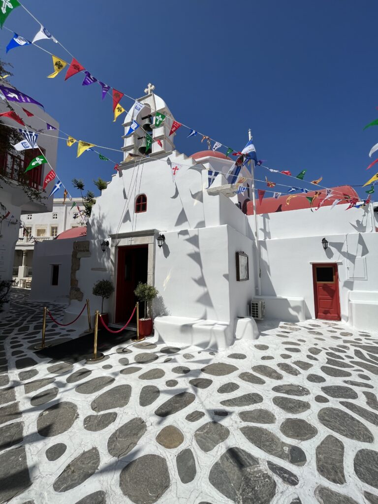 mykonos église