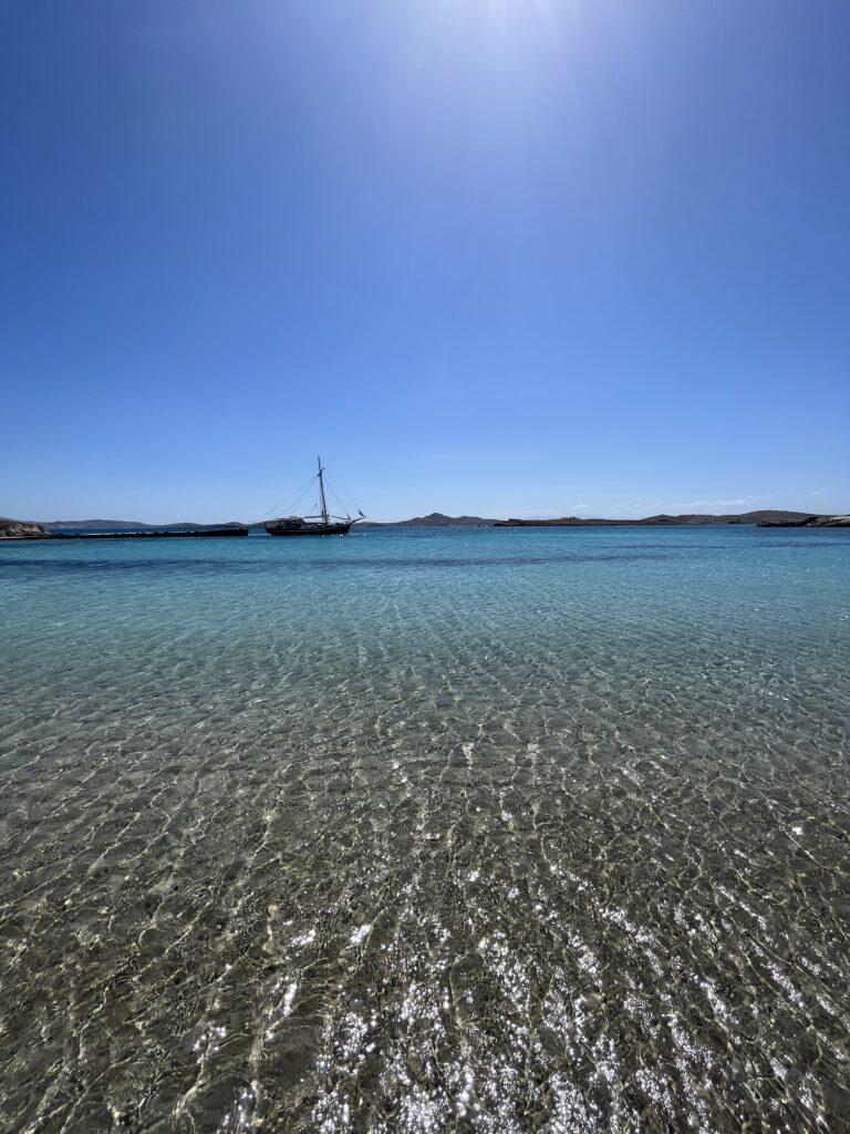 ile de rhenia mykonos