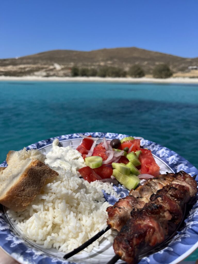 mykonos excursion rhenia island