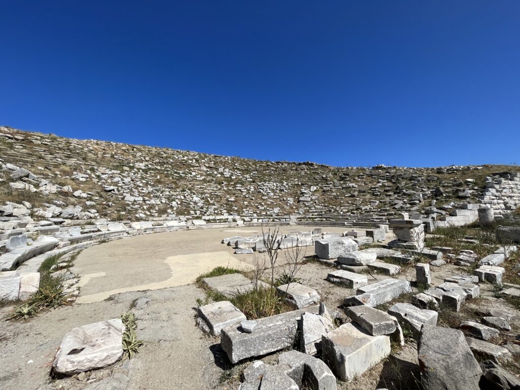 amphithéâtre delos island