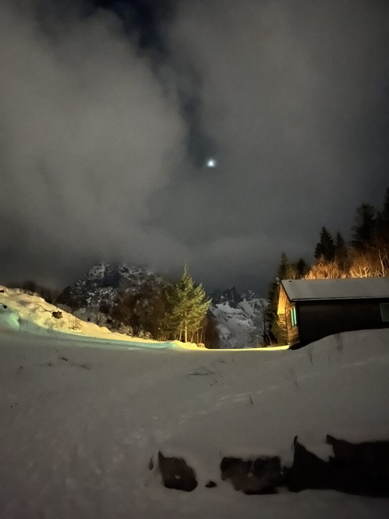 randonnée raquettes svolvær