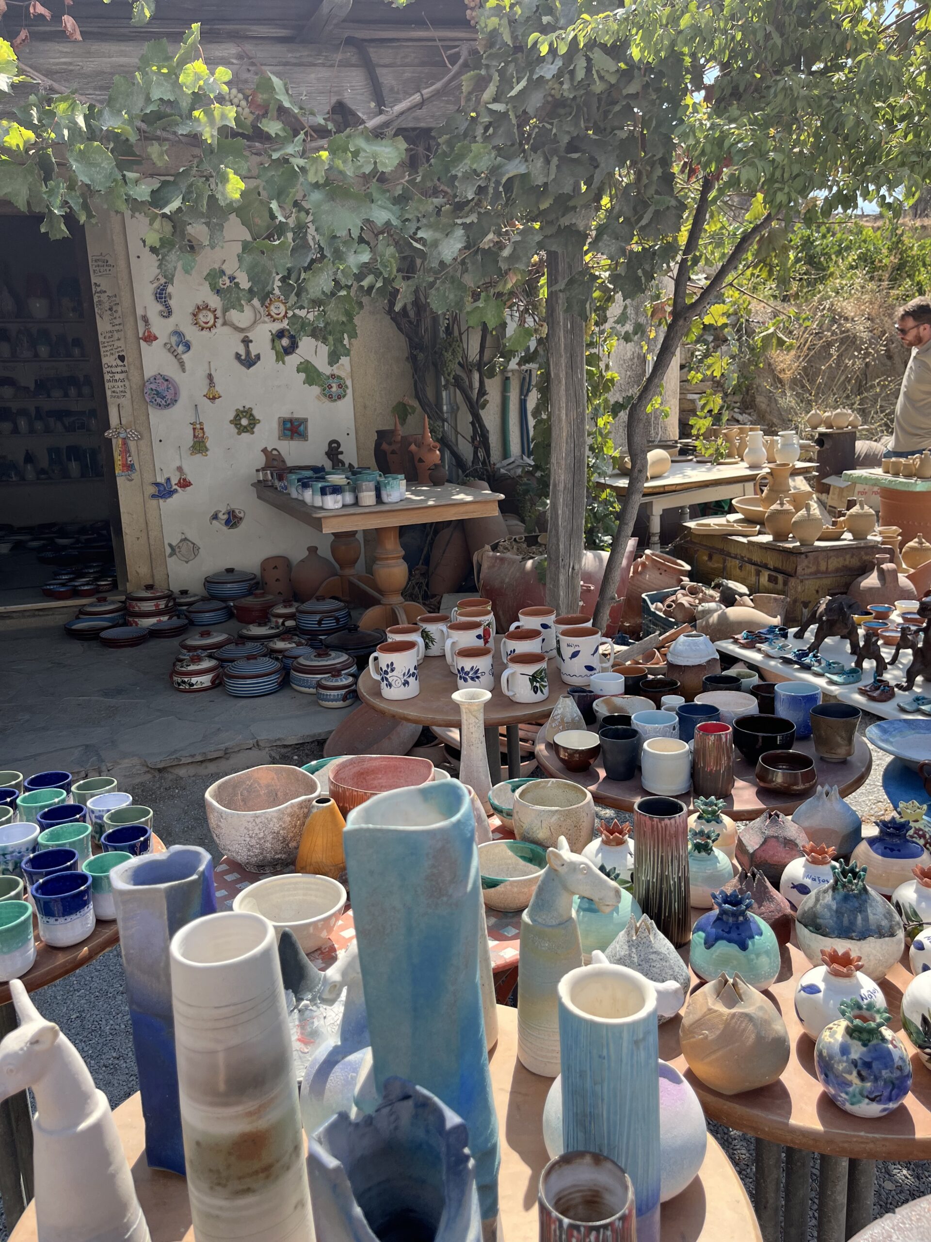 Atelier de poterie - Damalas, naxos