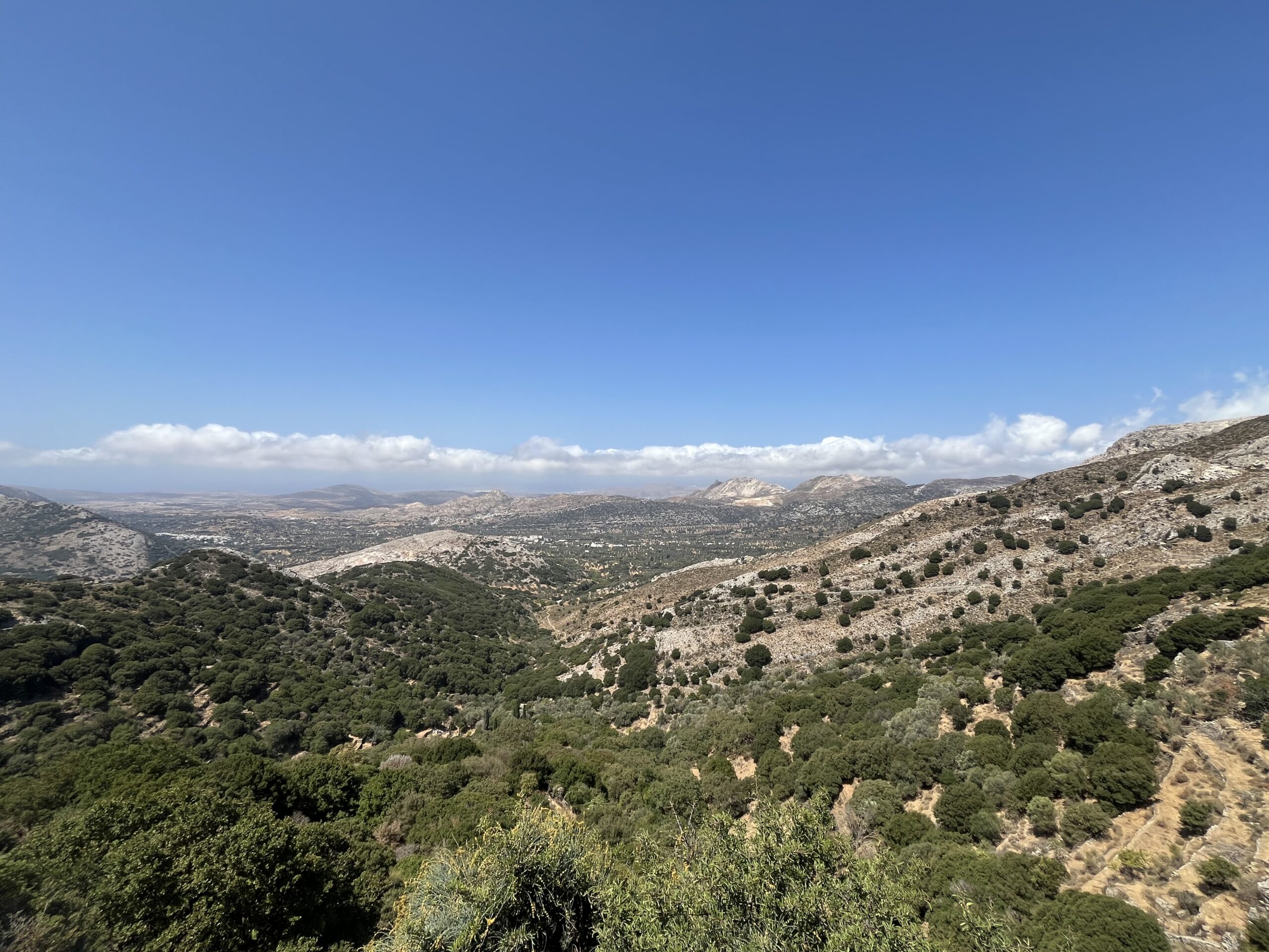 paysage naxos tour en bus