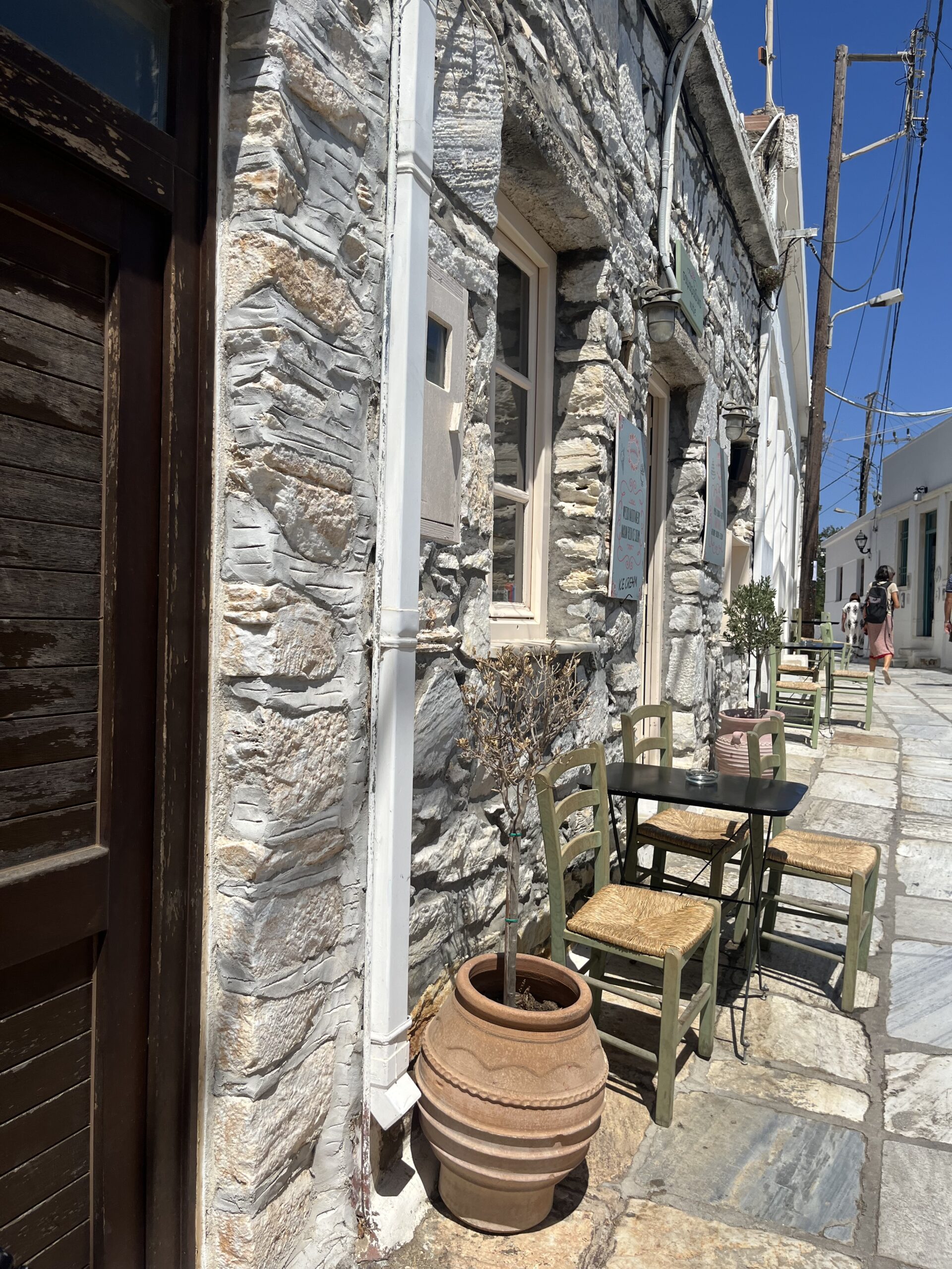 Aperathos, marble village naxos