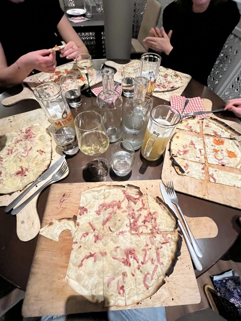 tarte flambée strasbourg week-end