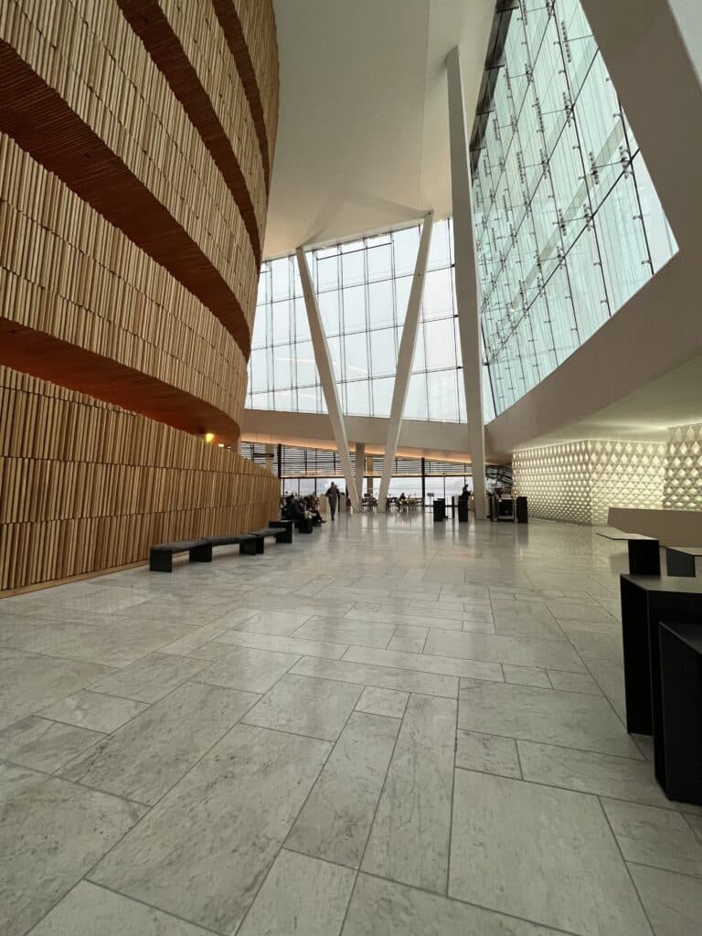 oslo opera inside