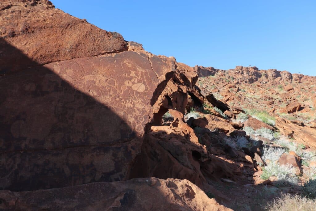 twyfelfontein namibie