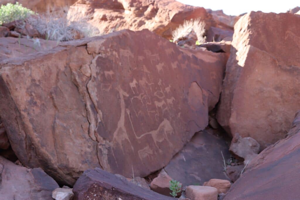gravures unesco namibie