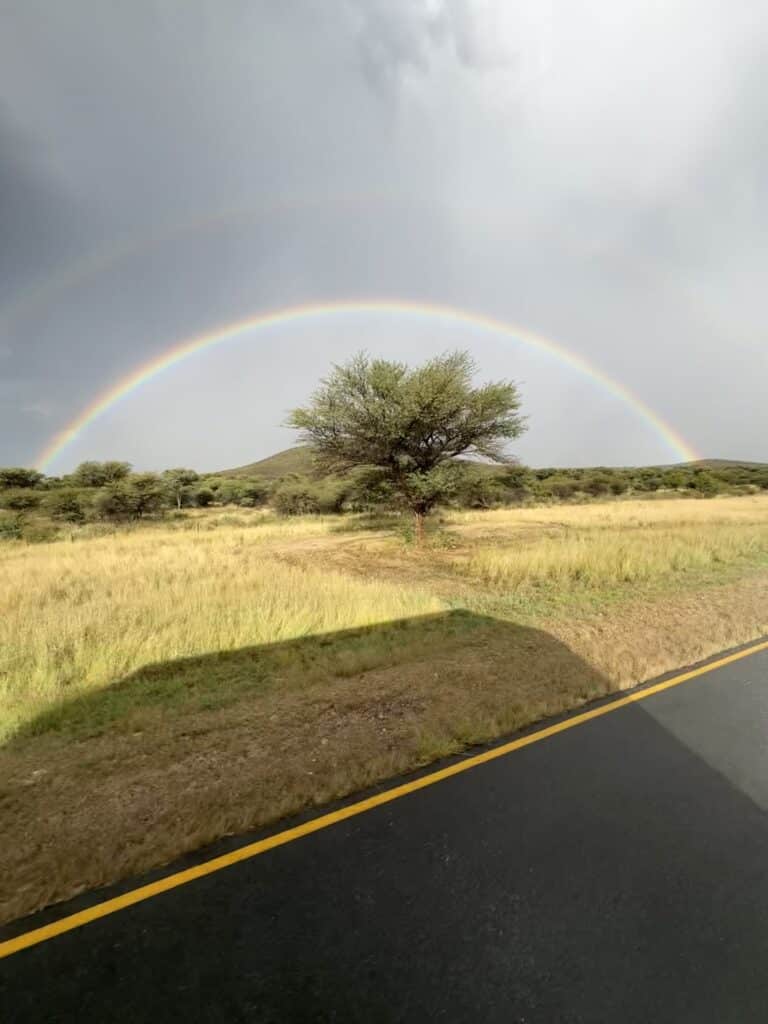 road trip namibie