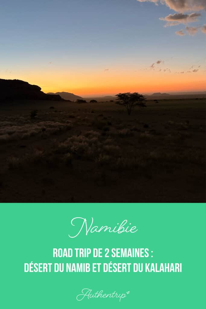 Namibie - Déserts du Namib et du Kalahari