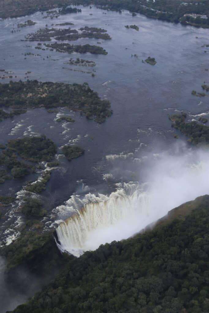 victoria falls helicoptere